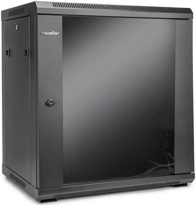 Alt view image 3 of 6 - Rocstor SolidRack Wall Mount Rack Enclosure