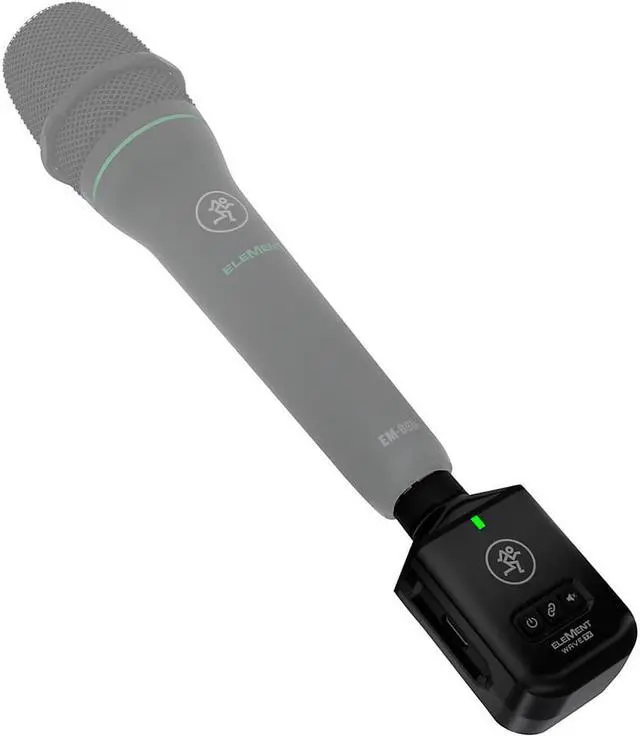 Alt view image 12 of 20 - Mackie EleMent Wave XLR Compact Digital Wireless Plug-On Microphone System for Cameras and Smartphones (2.4 GHz)