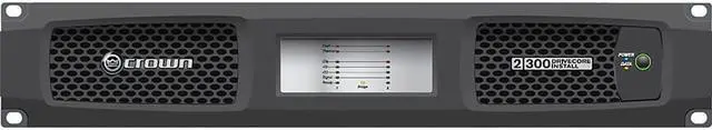 Alt view image 3 of 6 - HARMAN - DCI2X300-U-USFX - Crown 300w Power Amplifier 2ch