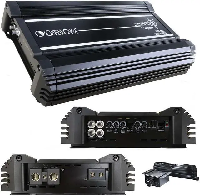 Alt view image 4 of 7 - Orion Monoblock Subwoofer Amplifier 3500 Watts RMS Power 1 Ohm XTR-PRO3500.1DX