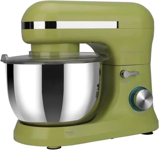 Alt view image 11 of 13 - Frigidaire Electric Stand Mixer, 4.75 Quart / 4.5L, 8 Speeds with Whisk, Dough Hook, Flat Beater Attachments, Splash Guard (BUTTERFLY)