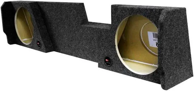Alt view image 11 of 12 - Qpower Gmc/chevy Speaker Enclosure (gmc102014dcab)