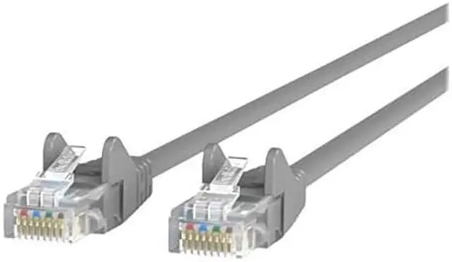 Alt view image 6 of 10 - Cat5E RJ45M 10M Gry Patch Snagles