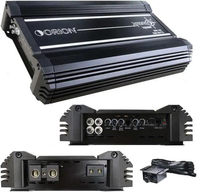 Alt view image 6 of 7 - Orion Monoblock Subwoofer Amplifier 3500 Watts RMS Power 1 Ohm XTR-PRO3500.1DX