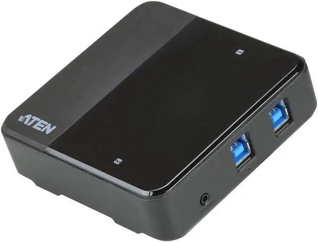 Alt view image 6 of 11 - Aten US3324 Aten 2x4 USB 3.1 Gen1 Peripheral Sharing Switch