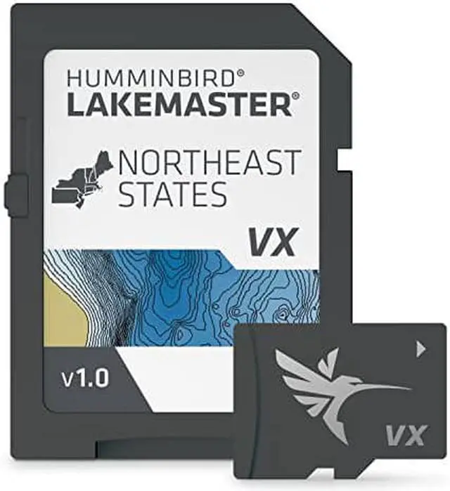 Alt view image 2 of 7 - Humminbird Lakemaster VX Northeast States microSD