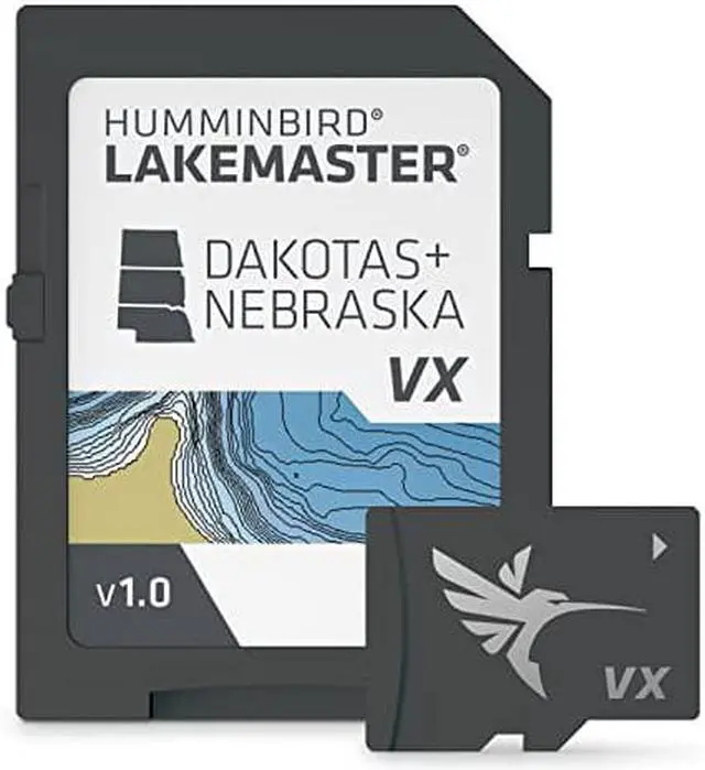 Alt view image 2 of 8 - Humminbird Lakemaster VX Dakotas and Nebraska microSD