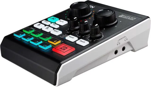 Alt view image 2 of 10 - ATEN UC8000 Podcast AI Audio Mixer MicLIVE 6-CH