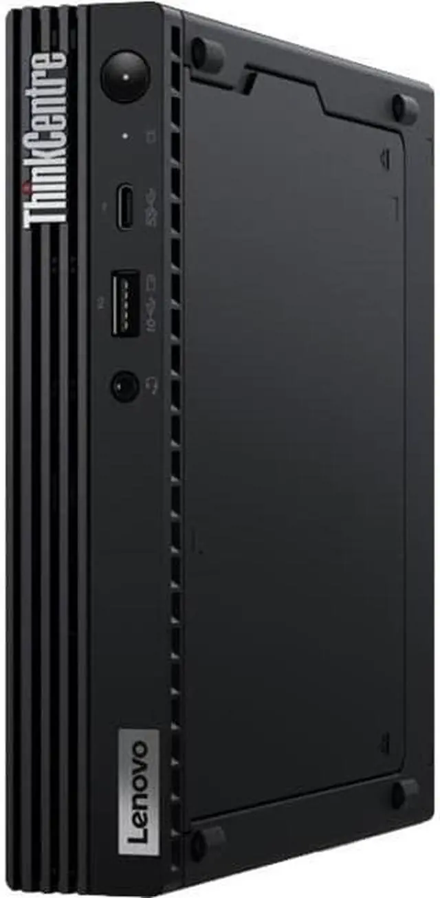 Alt view image 4 of 12 - Lenovo ThinkCentre M70q 11DT00FGUS Desktop Computer - Intel Core i5 10th Gen i5-10400T Hexa-core (6 Core) 2 GHz - 8 GB RAM DDR4 SDRAM - 256 GB NVMe M.2 PCI Express PCI Express NVMe SSD - Tiny - Black