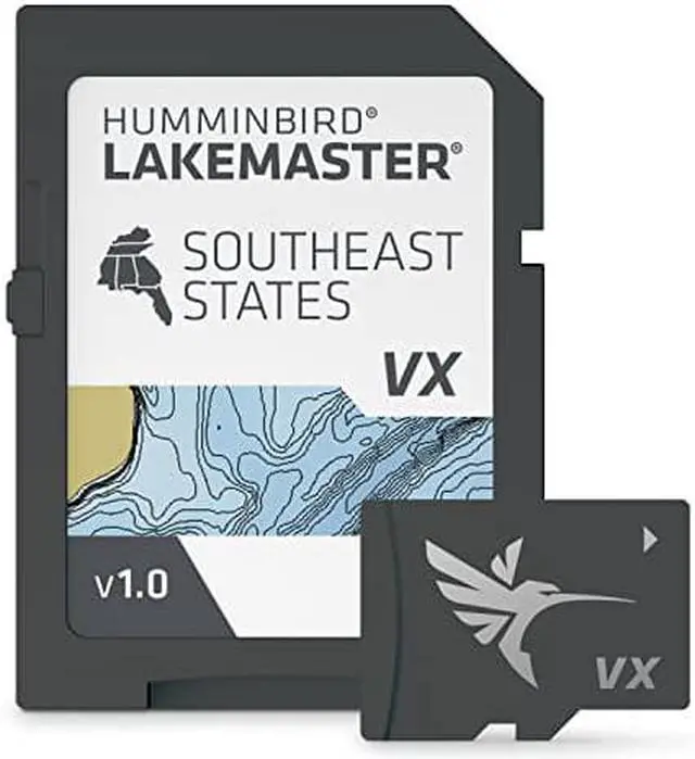 Alt view image 3 of 7 - Humminbird Lakemaster VX Southeast States microSD