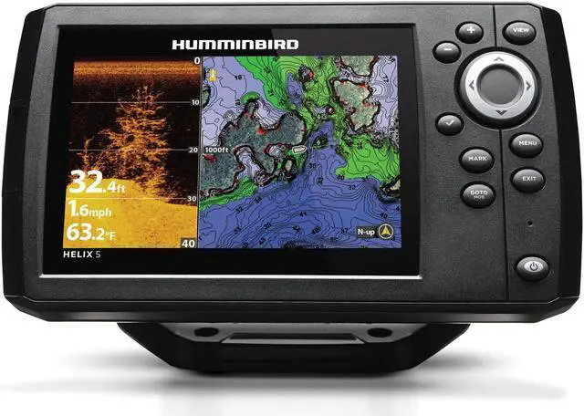 Alt view image 2 of 8 - Humminbird HELIX5 Chirp DI 5" WVGA Sonar GPS G3