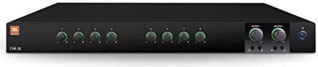 Alt view image 6 of 10 - NCSM28-U-US 8 INPUT 2 OUTPUT MIXER FANLESS 1U FULLRACKMNTING KIT