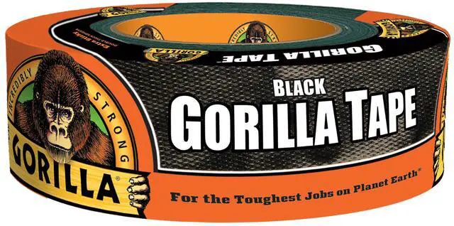Alt view image 2 of 2 - Gorilla Tape 3" Core 1.88" x 30 yds Black 105629
