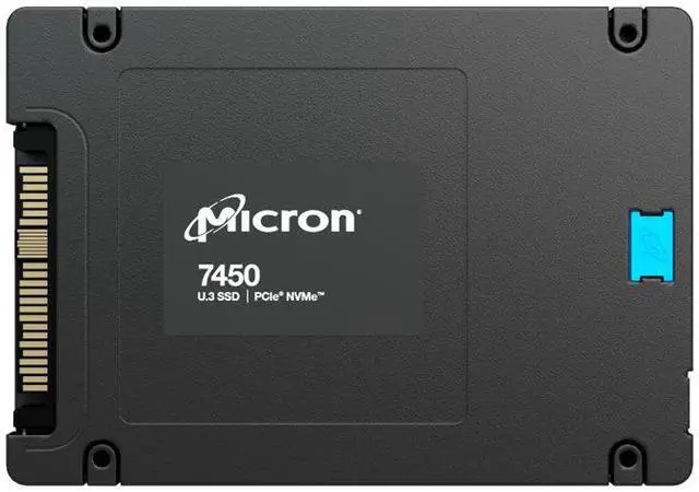 Alt view image 3 of 5 - Micron 7450 MAX 3.20 TB Solid State Drive U.3 PCI Express NVMe 4.0