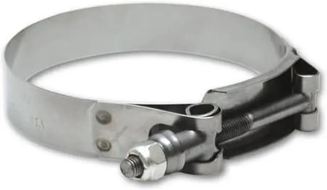 Alt view image 2 of 3 - Vibrant 2796 Stainless Steel T-Bolt Clamp
