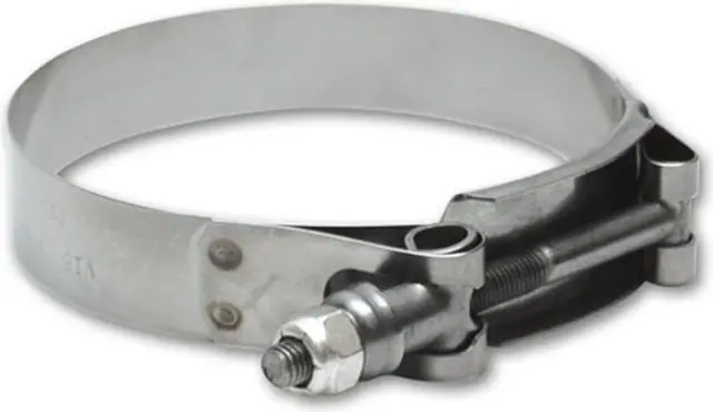 Alt view image 2 of 3 - Vibrant 2795 Stainless Steel T-Bolt Clamp