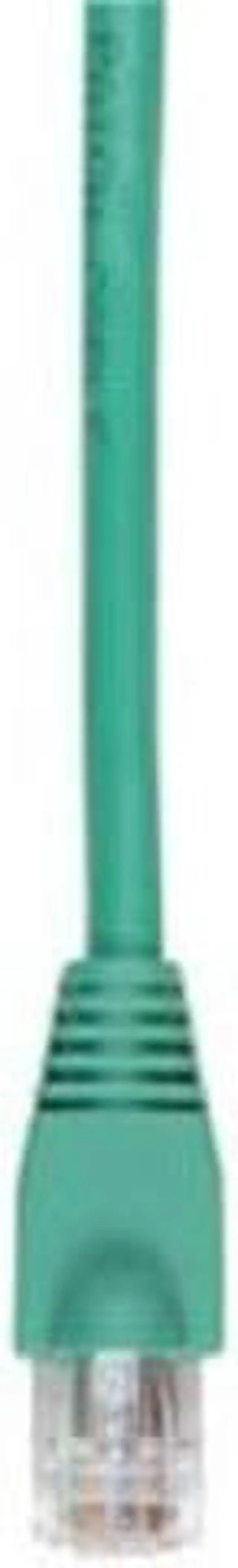 Alt view image 6 of 10 - GigaTrue CAT6 Channel 550-MHz Patch Cable UTP Snagless Boots Green 3-ft. 0.9-m