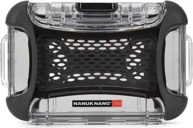 Alt view image 2 of 3 - nanuk 330-0011 nano series waterproof large hard case for phones, cameras and electronics (clear)