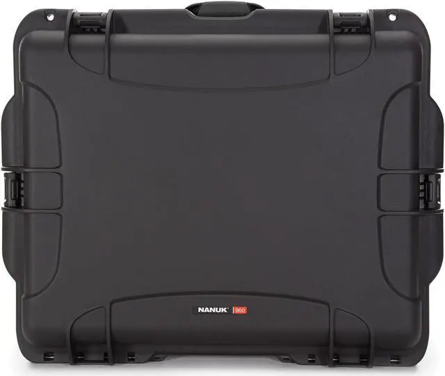 Alt view image 13 of 20 - NANUK CASES 960-1001 Black Protective Case, 25-3/8"L x 20"W x 14-1/2"D
