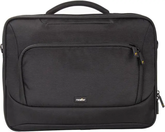 Alt view image 7 of 7 - Rocstor Premium Universal 13-14" Laptop Carrying Case Briefcase Black Y1CC003B1