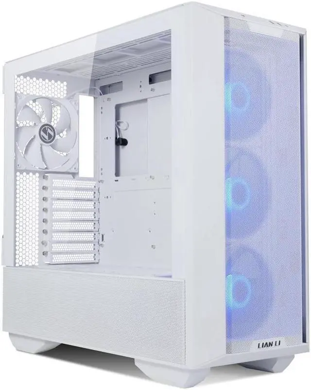 Alt view image 9 of 20 - LIAN LI Lancool III RGB White Aluminum / SECC / Tempered Glass ATX Mid Tower Computer Case