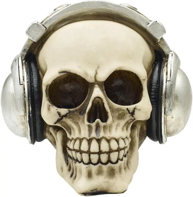 Alt view image 4 of 6 - Headphone Skull