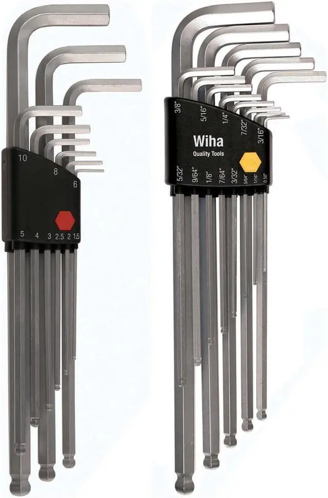 Alt view image 7 of 7 - Wiha 66993 22 Piece Ball End Hex L-Key Inch/Metric Set
