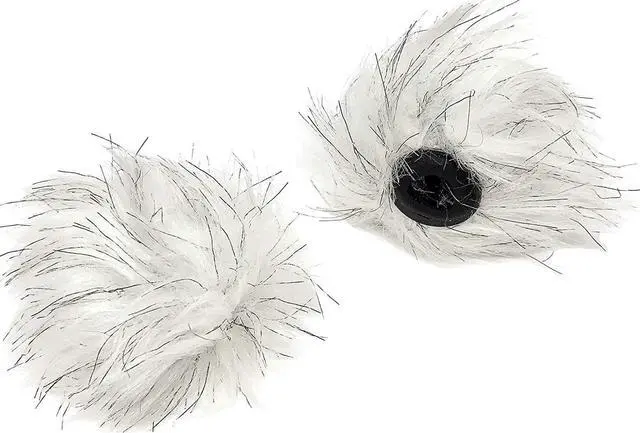 Alt view image 5 of 5 - Movo WS-RD8?Dual-Layered Furry Lavalier Microphone Windscreen Fitted for 8mm Lav Mics (2 Pack)