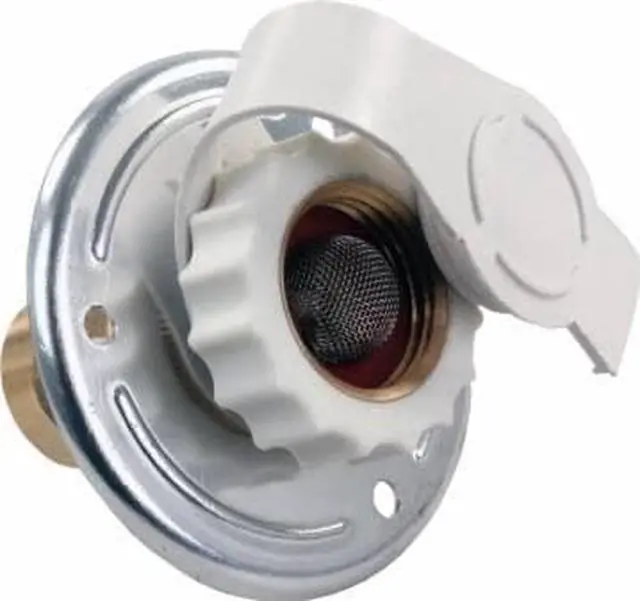 Alt view image 2 of 2 - JR Products 62175 Aluminum City Water Flange - 1/2" FPT x 3/4"
