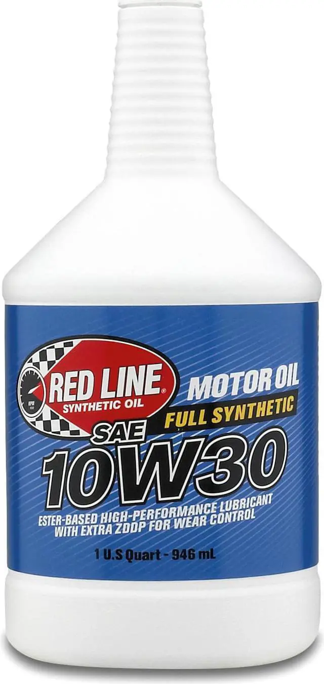 Alt view image 2 of 5 - Red Line Oil 11304 Synthetic Motor Oil 10W30 1 Quart