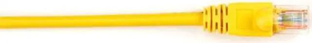 Alt view image 7 of 12 - Black Box CAT5e Value Line Patch Cable, Stranded, Yellow, 1-ft. (0.3-m)