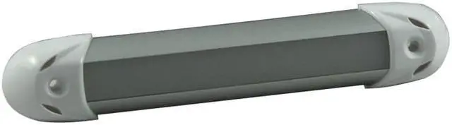 Alt view image 8 of 10 - LUMITEC MINI RAIL2 6 BLUE LED LIGHT BRUSHED FINISH 12/24V