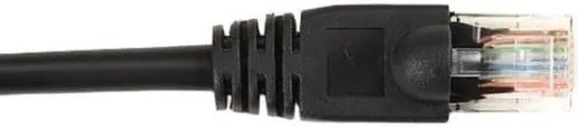 Alt view image 6 of 9 - Black Box Cat6 Value Line Patch Cable, Stranded, Black, 4-ft. [1.2-m] - Category 6 For Network Device - 4 Ft - 1 X Rj-45 Male Network - 1 X Rj-45 Male Network - Black (cat6pc-004-bk)