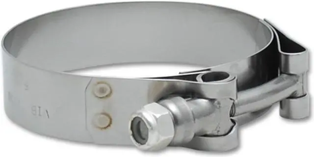 Alt view image 3 of 4 - Vibrant Stainless Steel T-Bolt Clamps, Range: 2.27 to 2.63"", 2-Pack (2791)