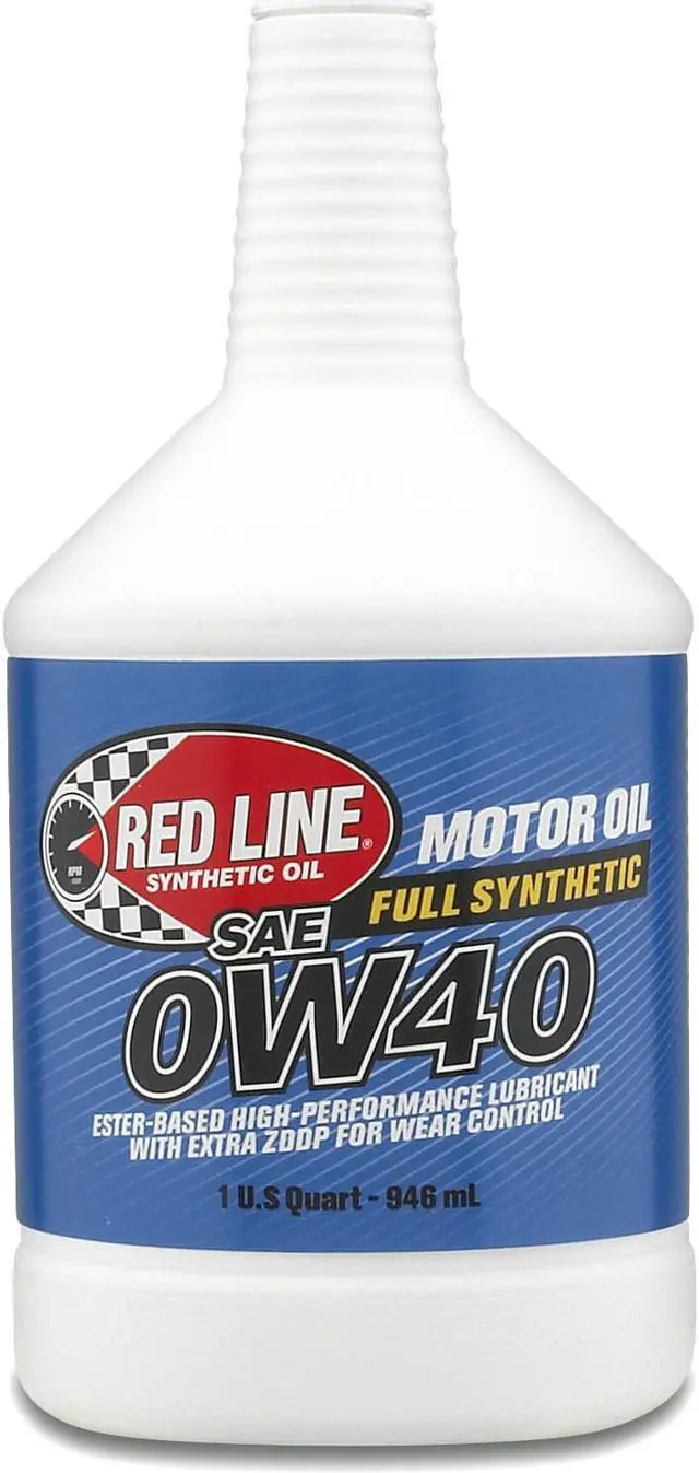 Alt view image 5 of 5 - Red Line 11104 0W40 Motor Oil - 1 Quart