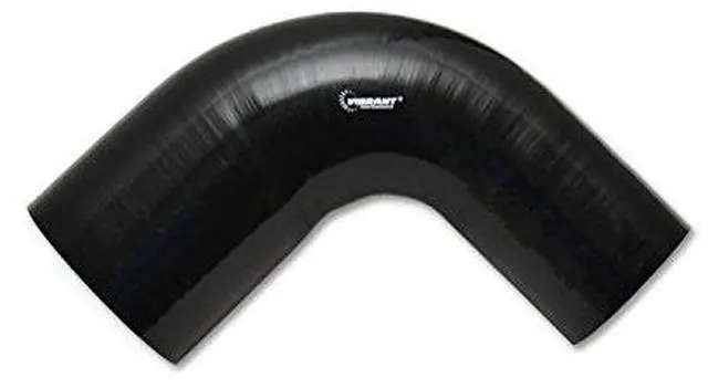 Alt view image 2 of 2 - Vibrant (2781) Black 2.5" I.D. x 2.75" I.D. Reducer Elbow