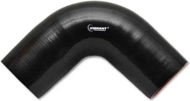 Alt view image 2 of 2 - 4 Ply Reinforced Silicone; 90Deg Elbow Connector