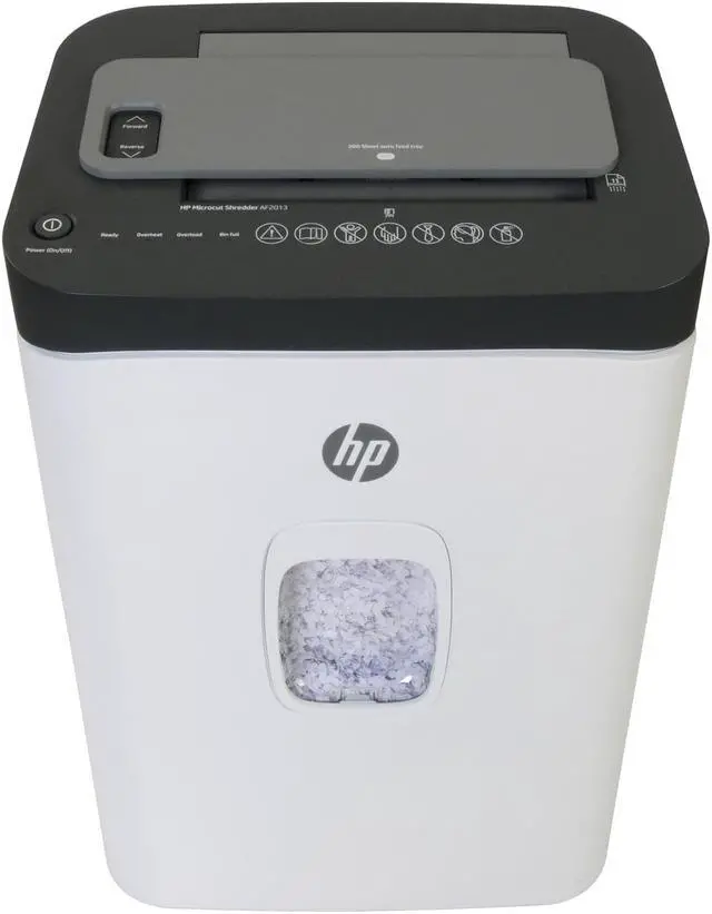 Alt view image 3 of 3 - Royal Af2013 Paper Shredder - Non-continuous Shredder - Micro Cut - 13 Per Pass - for shredding Paper, Credit Card - 1 Hour Run Time - 40 Minute Cool Down Time - 7.40 gal Wastebin Capacity - 730.79 W