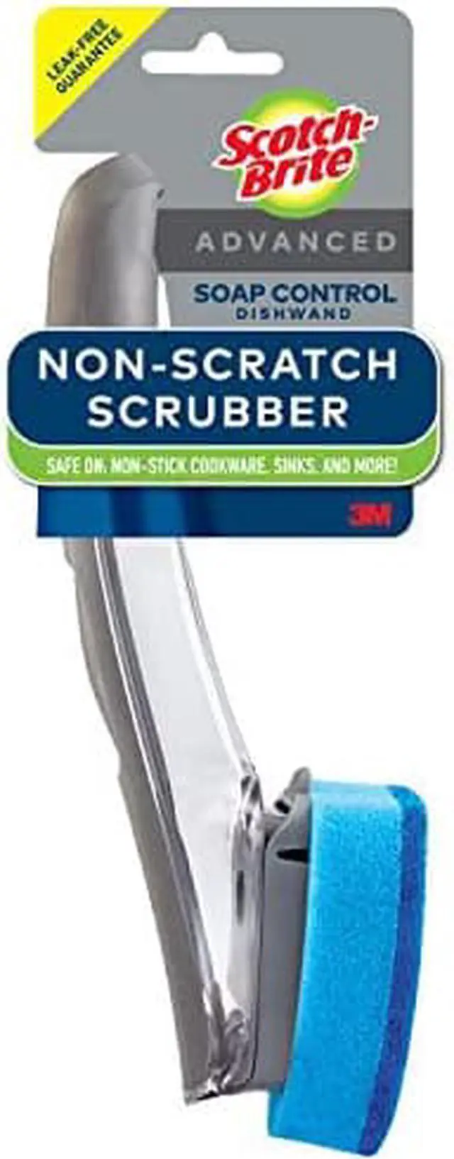Alt view image 2 of 3 - Scotch-Brite Non-Scratch Advanced Soap Control Dishwand, Leak-Free Guarantee, Long Lasting and Reusable
