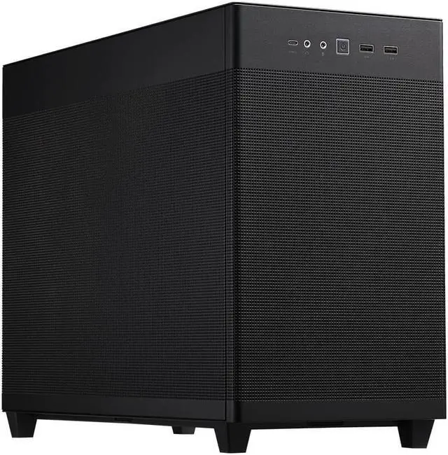 Alt view image 10 of 20 - ASUS AP201 Type-C Airflow-focused Micro-ATX,Mini-ITX Computer Case, Support 360/280 Liquid Cooling - Black