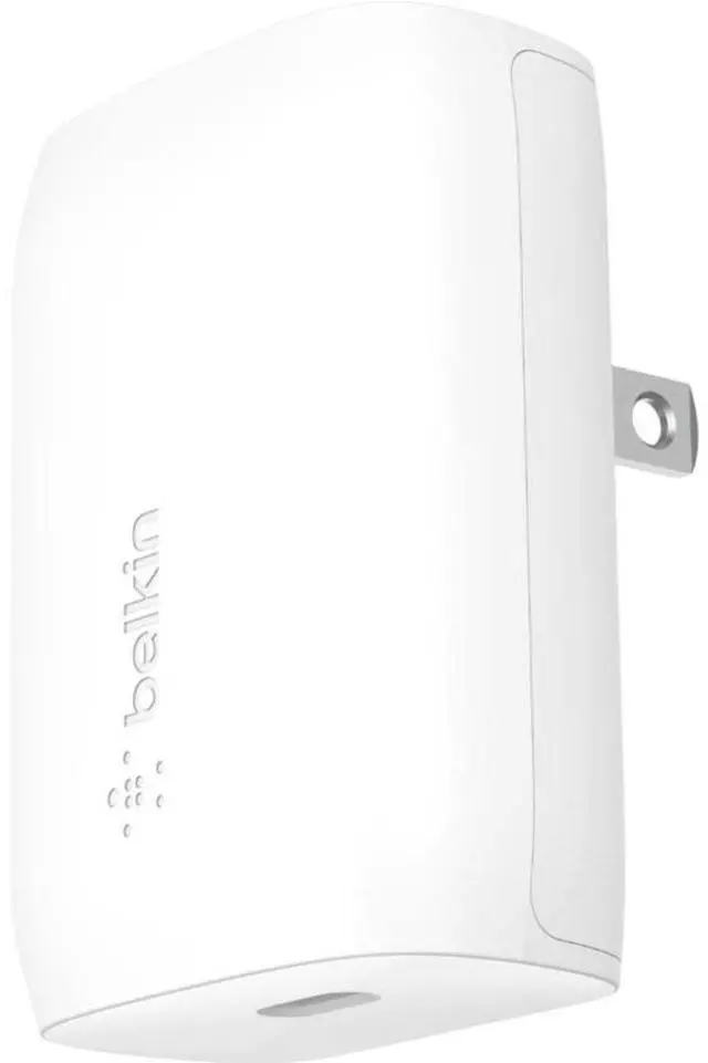 Alt view image 3 of 6 - Belkin BoostCharge USB-C PD 3.0 PPS Wall Charger 30W Power Adapter WCA005DQWH