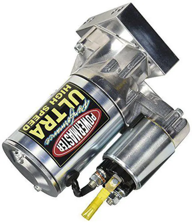 Alt view image 4 of 7 - Str Ultra HS w/billet blk Chevy Universal Straight Mtg 153/168T Flyw 2.2kw Natural