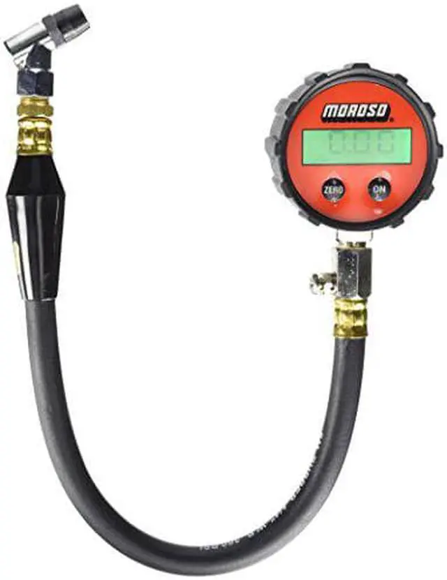 Alt view image 10 of 12 - MOROSO TIRE GAUGE 0-60 PSI  DIG. 89575