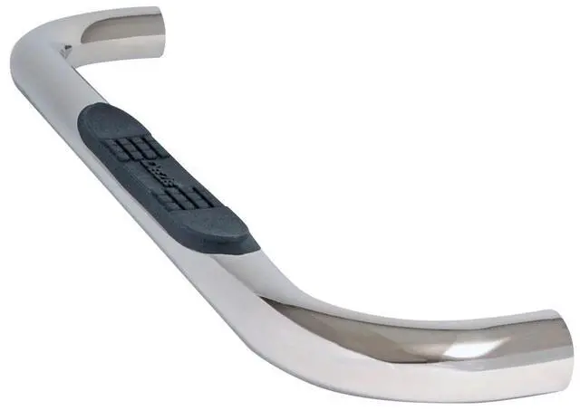 Alt view image 3 of 4 - Dee Zee DZ372533 3" Round Stainless Steel Nerf Bars