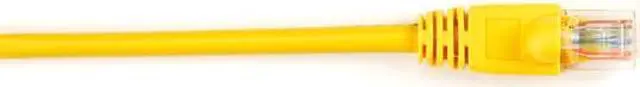 Alt view image 4 of 7 - Black Box CAT5EPC-003-YL Black Box CAT5e Value Line Patch Cable, Stranded, Yellow, 3-ft. (0.9-m) - Category 5e for Network Device - Patch Cable - 3 ft - 1 x RJ-45 Male Network - 1 x RJ-45 Male Network