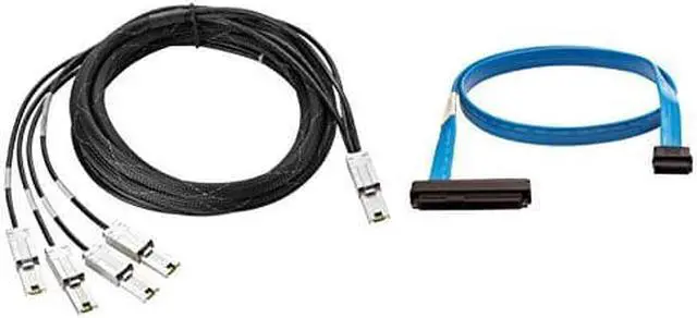 Alt view image 4 of 4 - HPE StoreEver 4m Mini SAS HD SFF-8644 LTO Drive Cable for 1U Rack Mount Kit