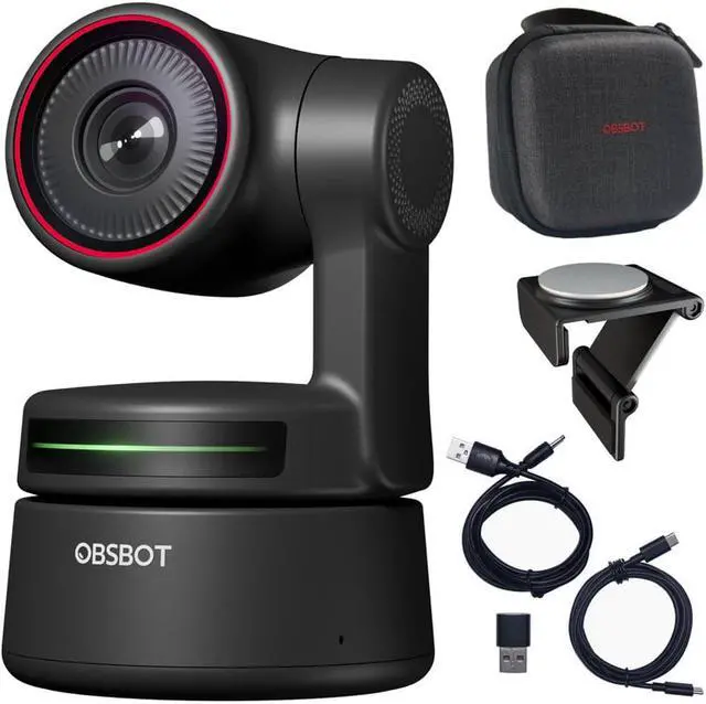 Alt view image 7 of 7 - OBSBOT Tiny 4K AI-Powered PTZ 4K Webcam #OWB-2105-CE