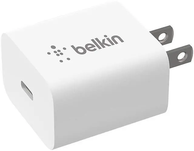 Alt view image 2 of 8 - BELKIN BBC005-WH White 20W USB-C PD Wall Charger with PPS