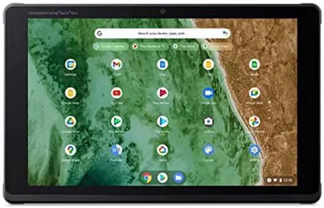 Alt view image 4 of 11 - Acer Chromebook Tab 510 D652N D652N-S1ML Tablet - 10.1" WUXGA - Kryo 468 2.50 GHz - 4 GB RAM - 64 GB Storage - Chrome OS - Charcoal Black