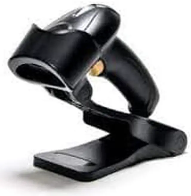 Alt view image 4 of 4 - Star Micronics Wireless Bluetooth 1D/2D Barcode Scanner - Black - Wireless Connectivity - 1D, 2D - Imager - Bluetooth - Black - Stand Included - IP42